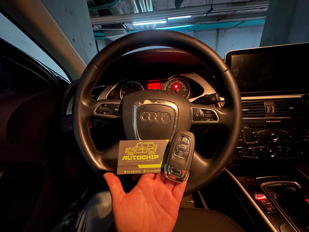 Audi A4 - Pérdida de llaves - AUTOCHIP Bogotá