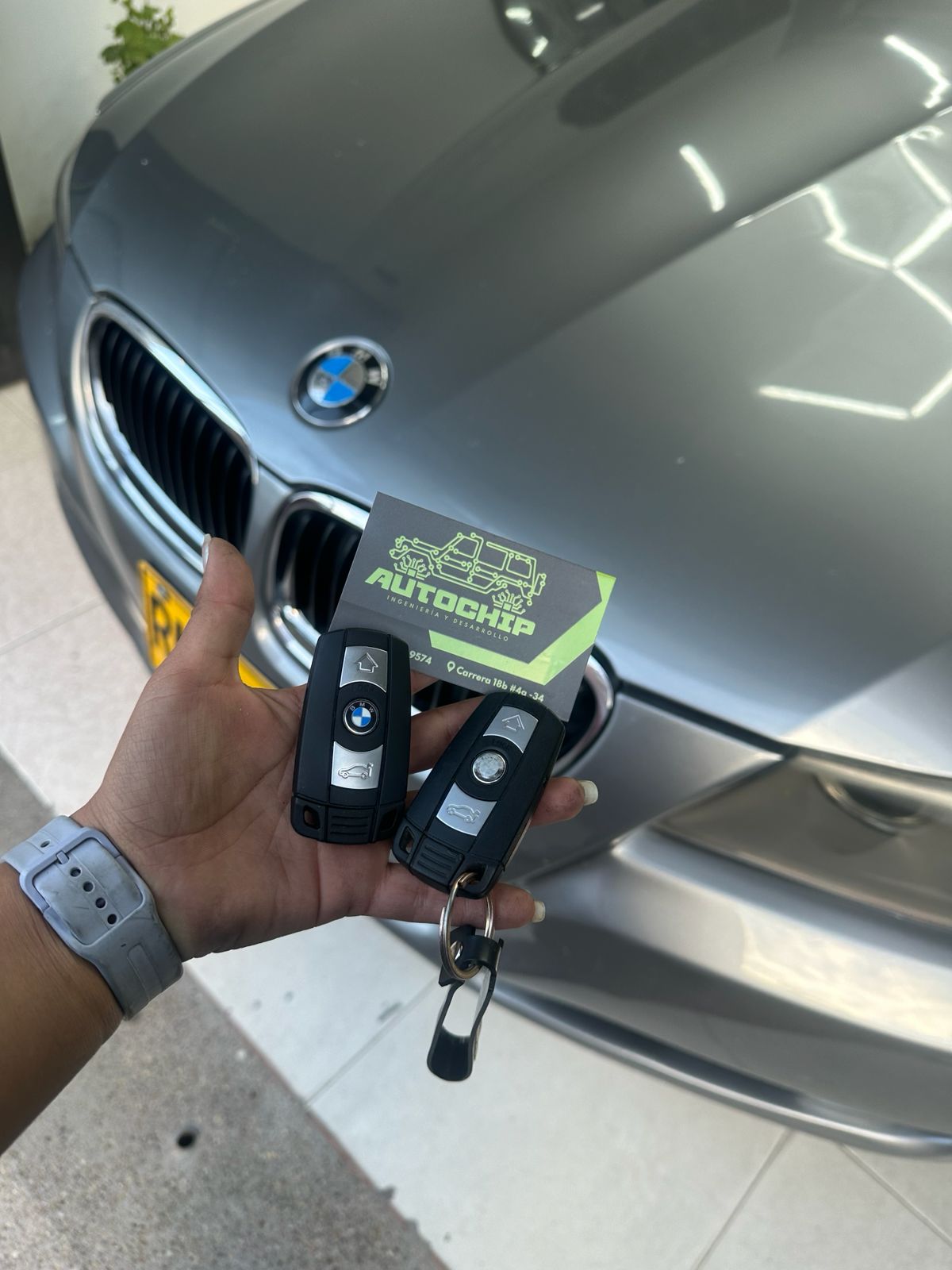BMW - Llave programada con chip - AUTOCHIP Bogotá