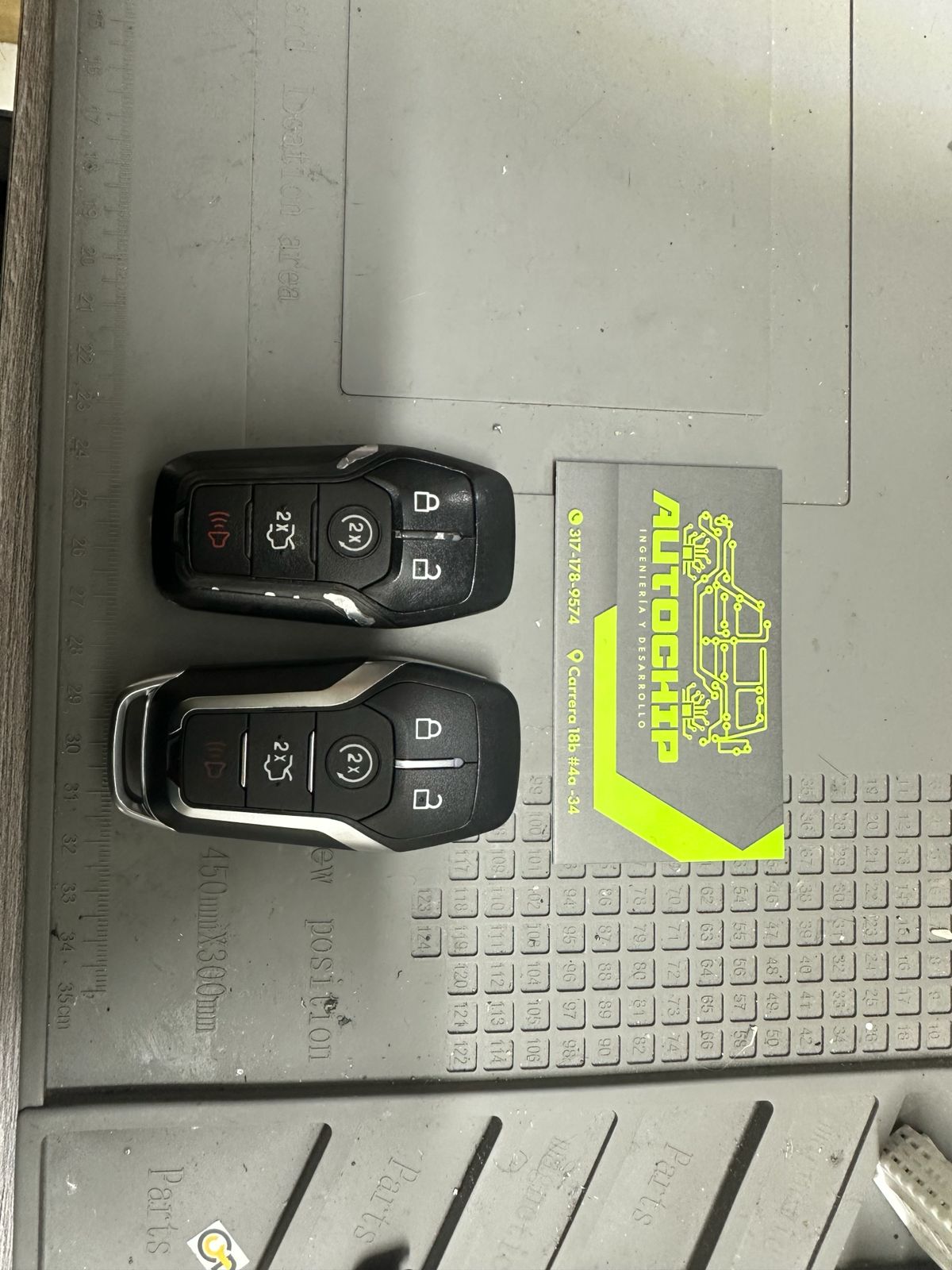 Ford - Cambio de carcasa de llave - AUTOCHIP Bogotá