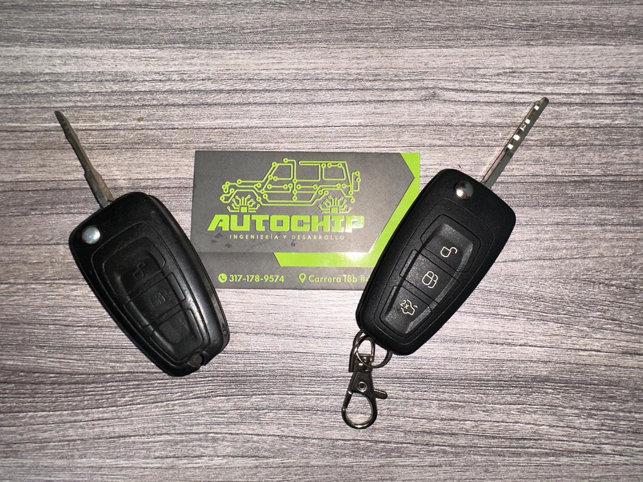 Ford - Copia de llave con chip - AUTOCHIP Bogotá