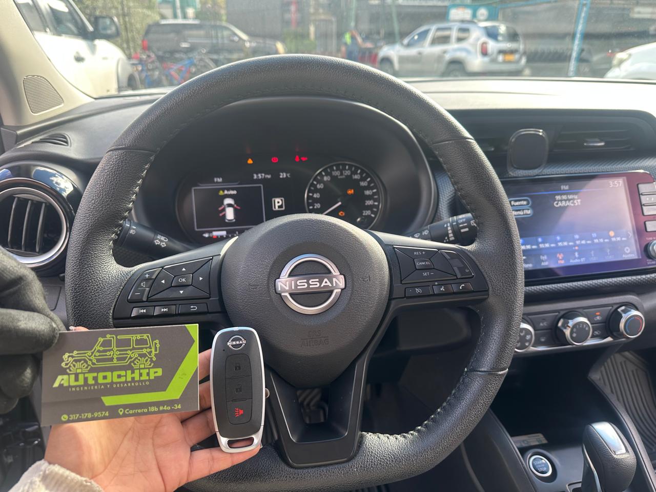 Nissan Kicks - Pérdida total de llaves - AUTOCHIP Bogotá