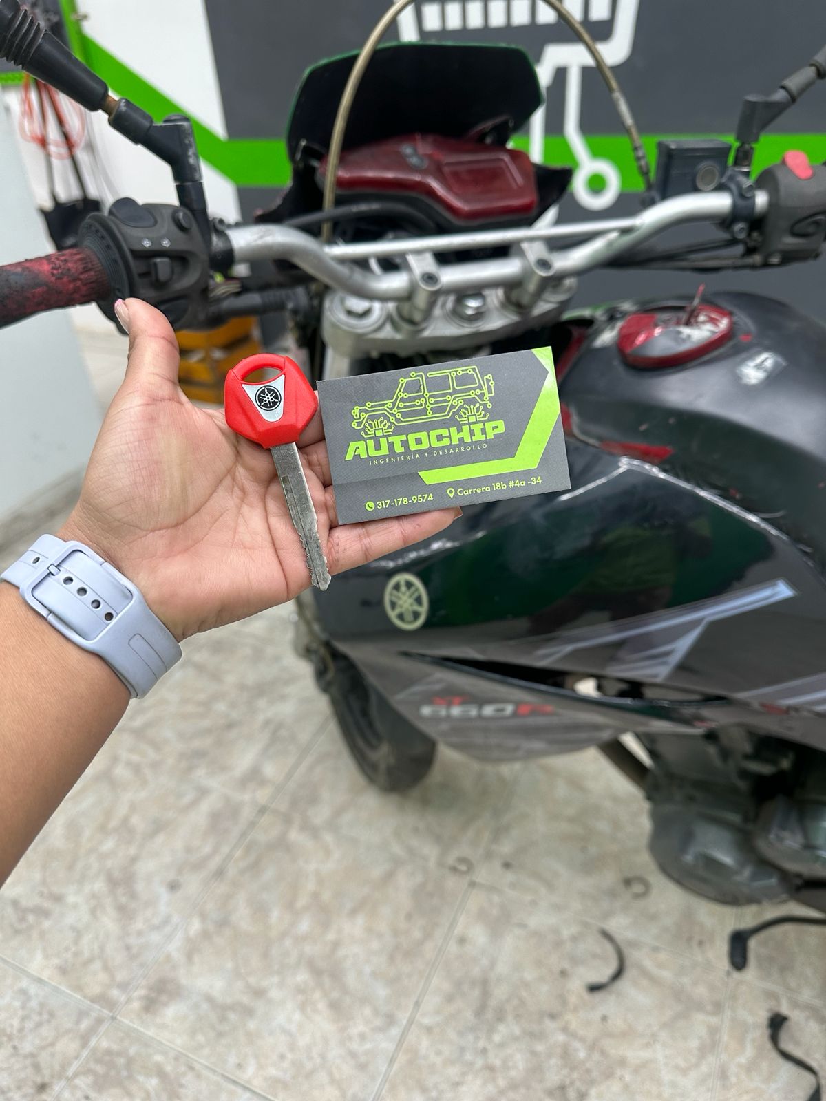 Yamaha 660R - Pérdida de llave - AUTOCHIP Bogotá